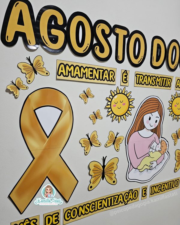 Painel agosto dourado - Imagem 2