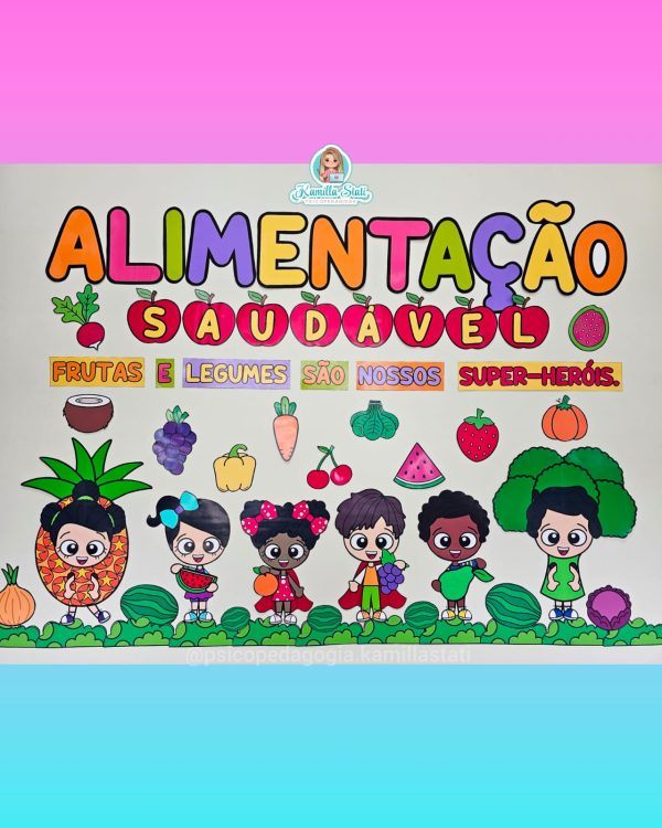 Painel alimentação saudável - Imagem 2