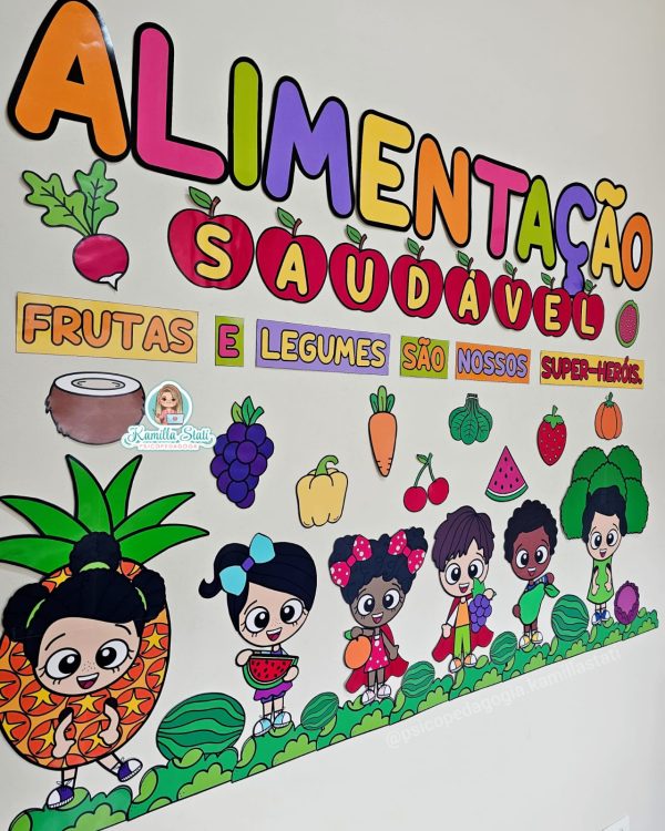 Painel alimentação saudável