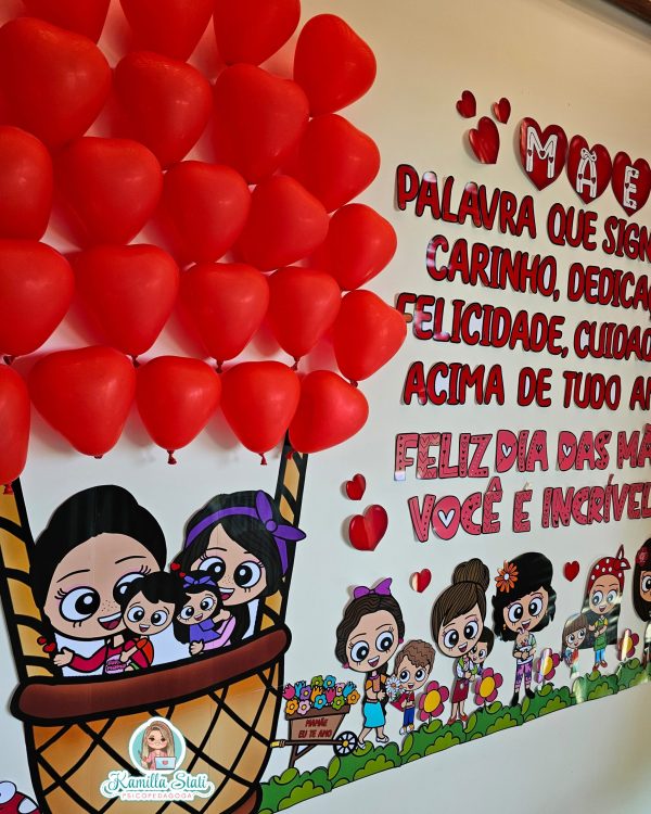Painel balão dia das mães