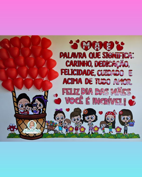 Painel balão dia das mães - Imagem 7