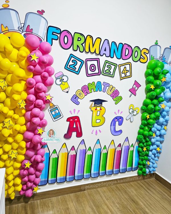Painel balão formatura ABC 2024 - Imagem 3