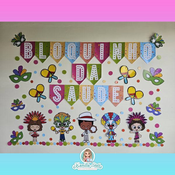 Painel de Carnaval: bloquinho da saúde