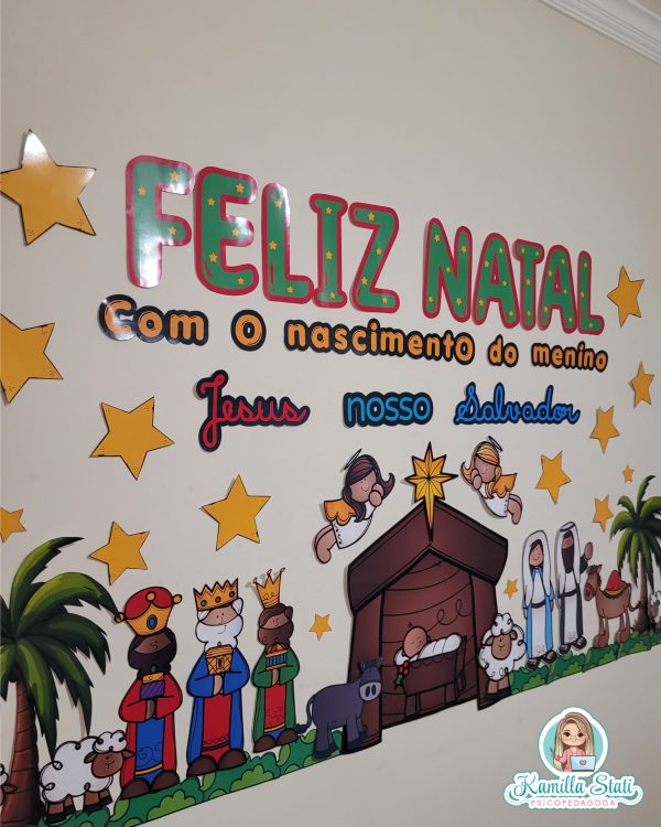 Painel de Natal Cristão