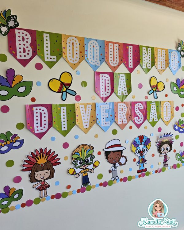 Painel de Carnaval: bloquinho da diversão - Imagem 2