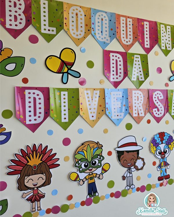 Painel de Carnaval: bloquinho da diversão - Imagem 3