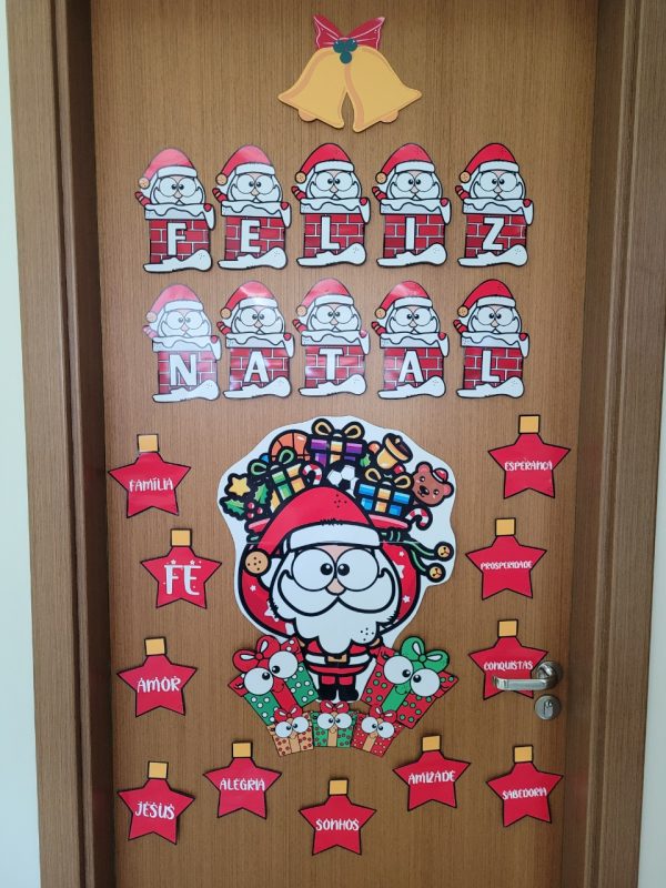 Painel de porta natal