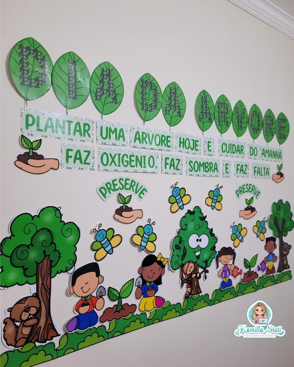Painel dia da árvore