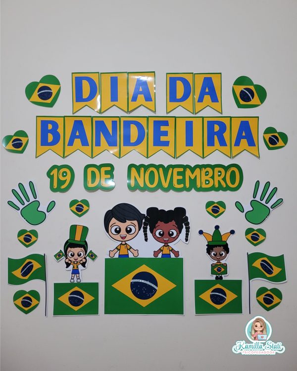 Painel dia da bandeira