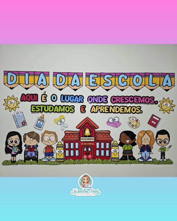 Painel dia da escola - Imagem 2