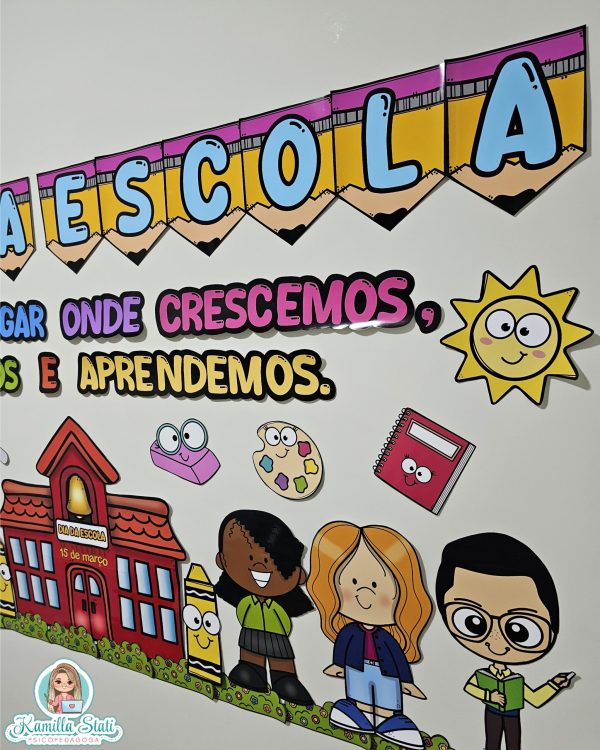 Painel dia da escola - Imagem 3
