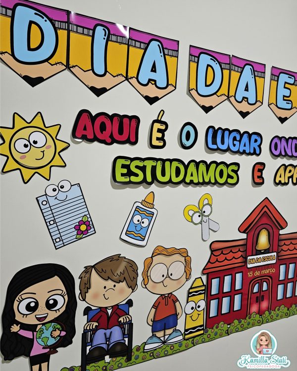 Painel dia da escola - Imagem 4