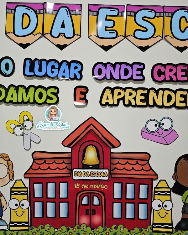 Painel dia da escola - Imagem 5