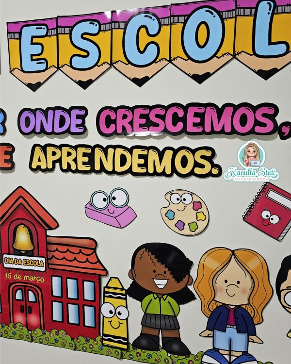 Painel dia da escola - Imagem 6