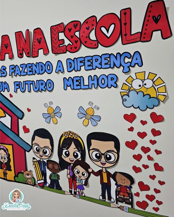 Painel dia da família na escola - Imagem 4
