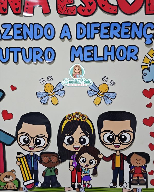 Painel dia da família na escola - Imagem 5