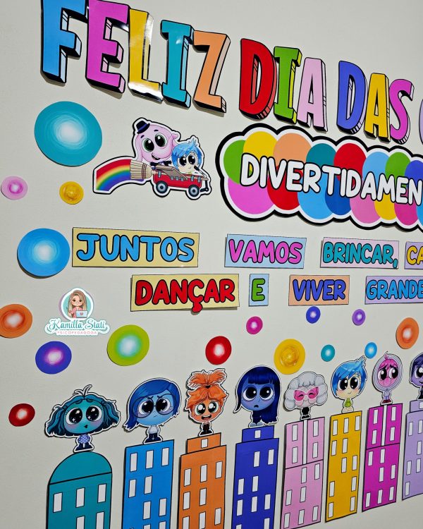 Painel dia das crianças divertidamente - Imagem 3