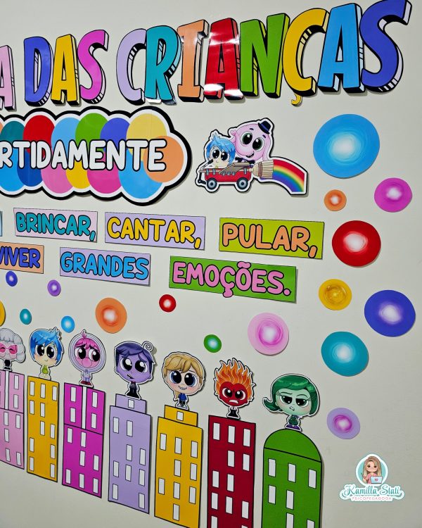 Painel dia das crianças divertidamente - Imagem 4