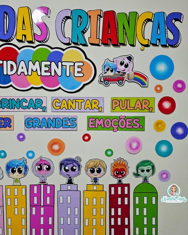 Painel dia das crianças divertidamente - Imagem 5