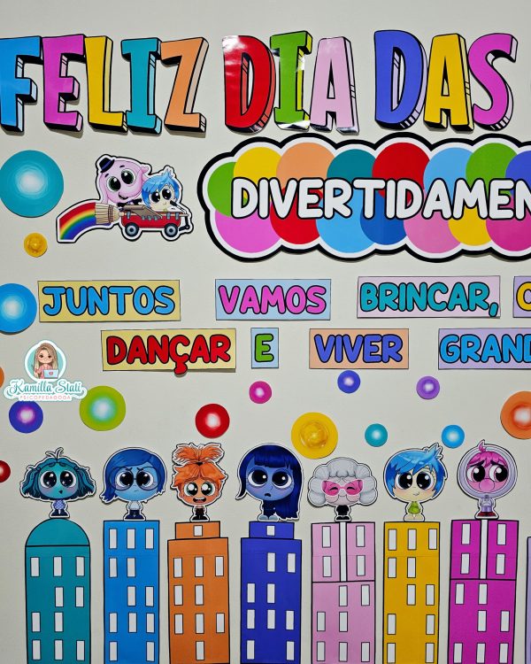 Painel dia das crianças divertidamente - Imagem 6
