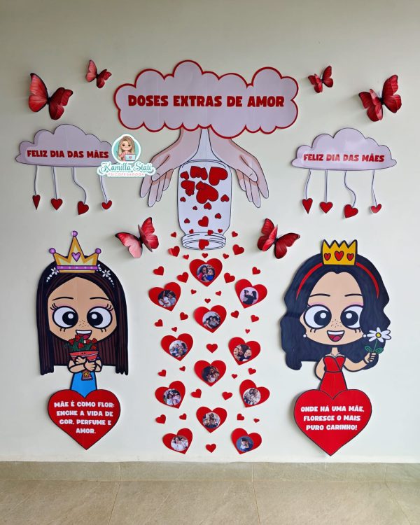 Painel dia das mães: doses extras de amor
