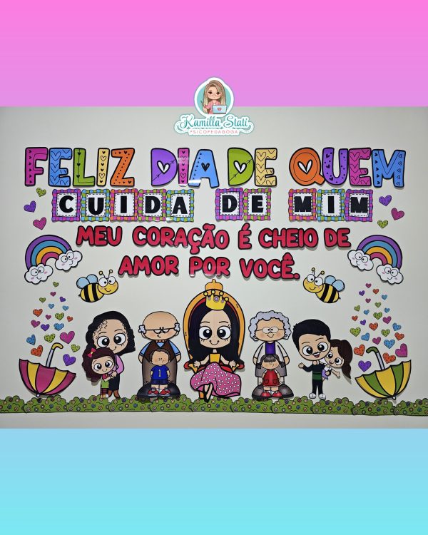 Painel dia de quem cuida de mim - Imagem 2