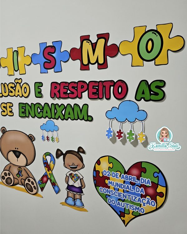 Painel dia do autismo 2 - Imagem 5