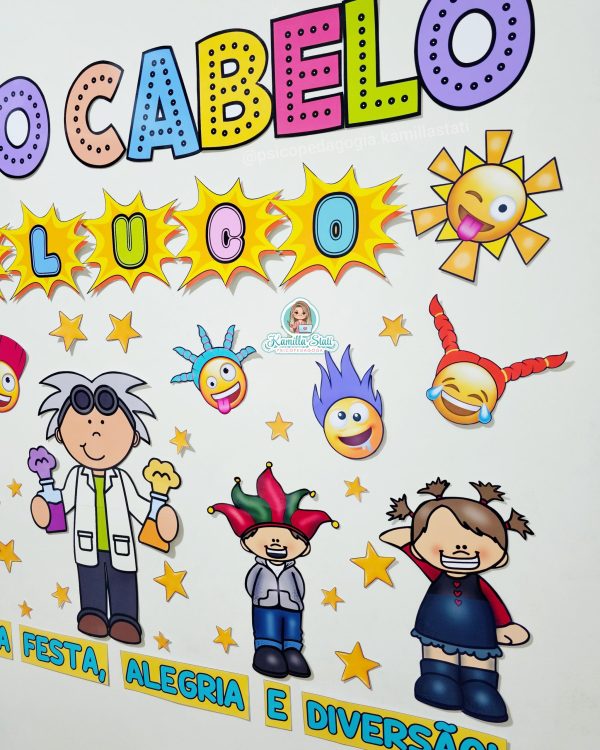Painel dia do cabelo maluco - Imagem 4