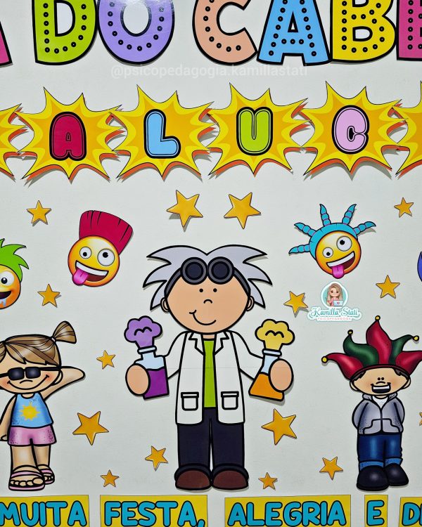 Painel dia do cabelo maluco - Imagem 6