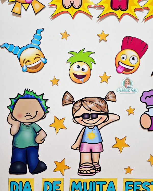 Painel dia do cabelo maluco - Imagem 7
