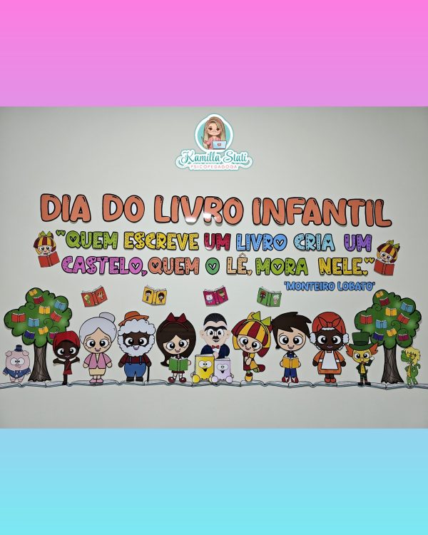 Painel dia do livro infantil - Imagem 2
