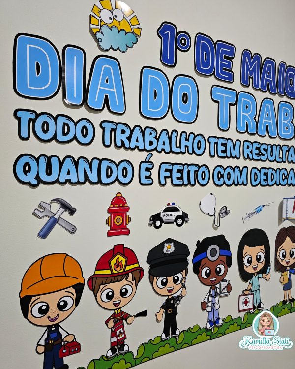 Painel dia do trabalho - Imagem 2