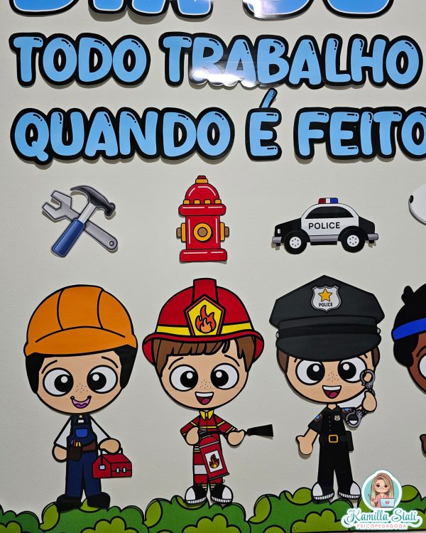 Painel dia do trabalho - Imagem 5