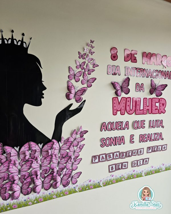 Painel dia internacional da mulher