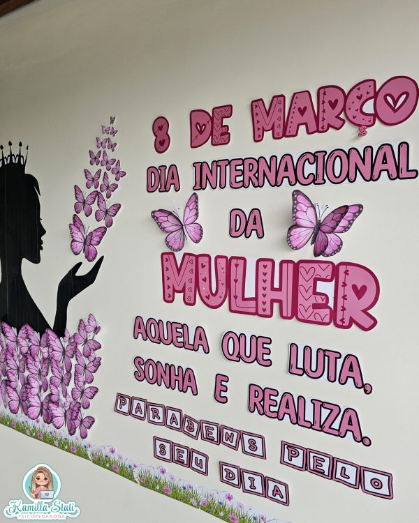 Painel dia internacional da mulher - Imagem 3