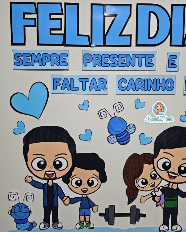 Painel feliz dia dos pais - Imagem 6