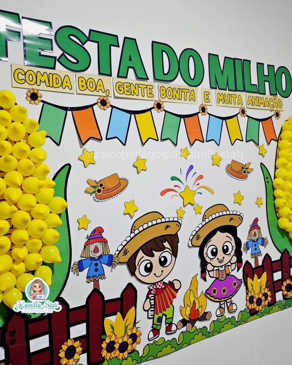 Painel festa do milho