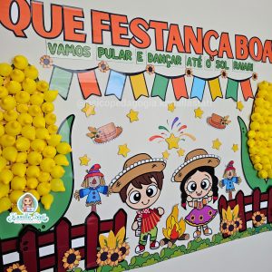 Painel festa junina: festança boa