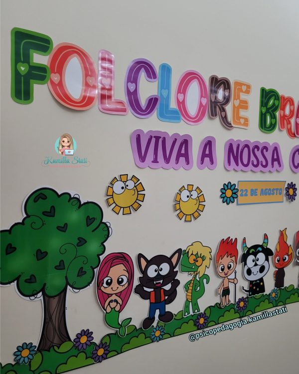 Painel folclore brasileiro - Imagem 4