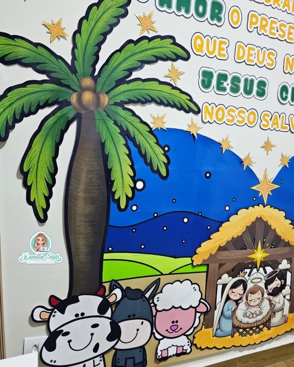 Painel de Natal Cristão gigante - Imagem 3