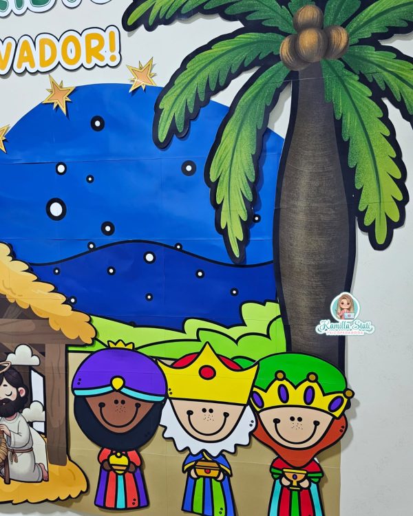 Painel de Natal Cristão gigante - Imagem 4