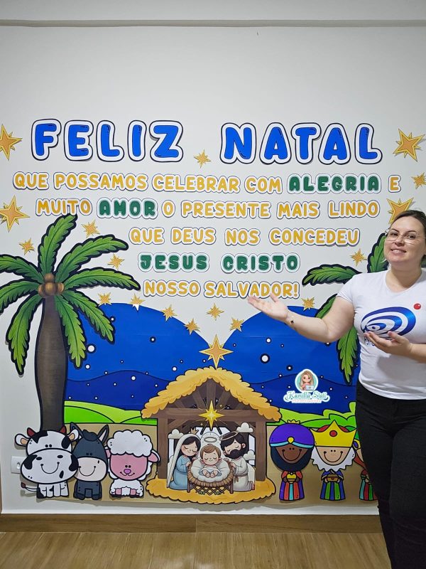 Painel de Natal Cristão gigante - Imagem 7