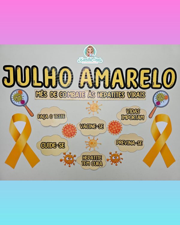 Painel julho amarelo - Imagem 3