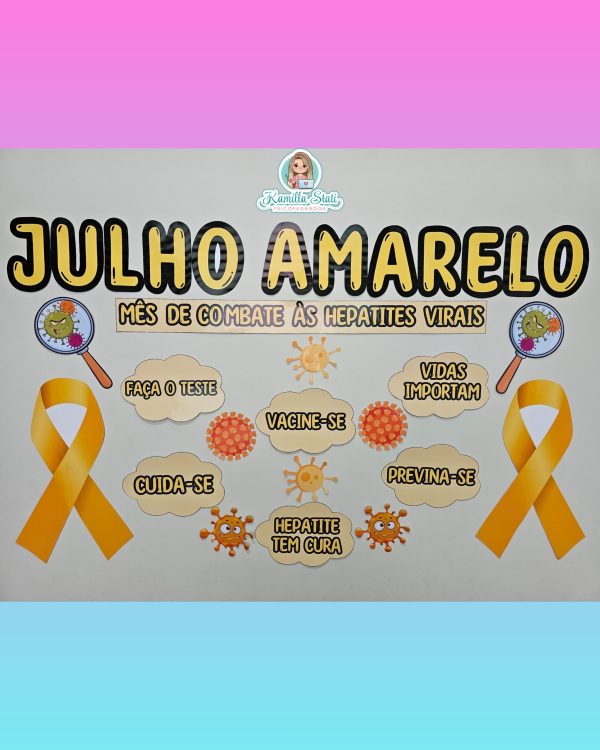 Painel julho amarelo - Imagem 6