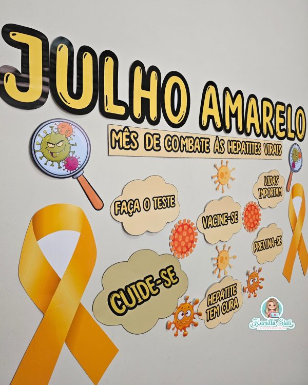 Painel julho amarelo