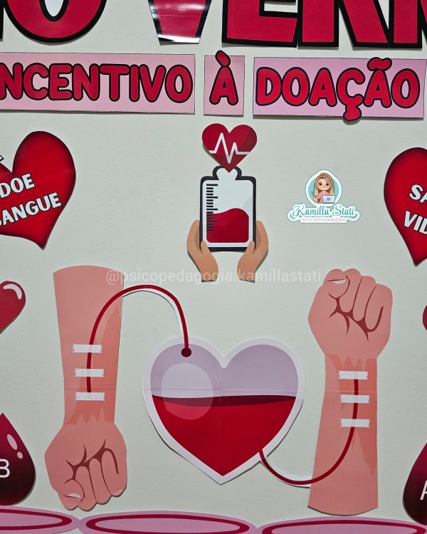 Painel junho vermelho: doação de sangue - Imagem 5