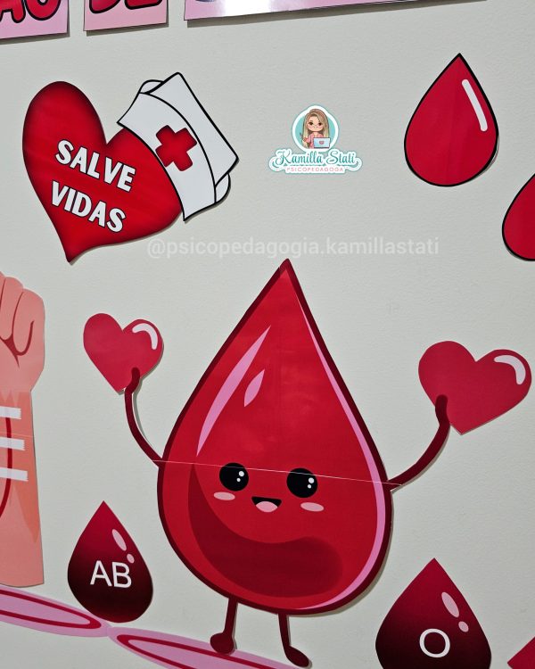Painel junho vermelho: doação de sangue - Imagem 6
