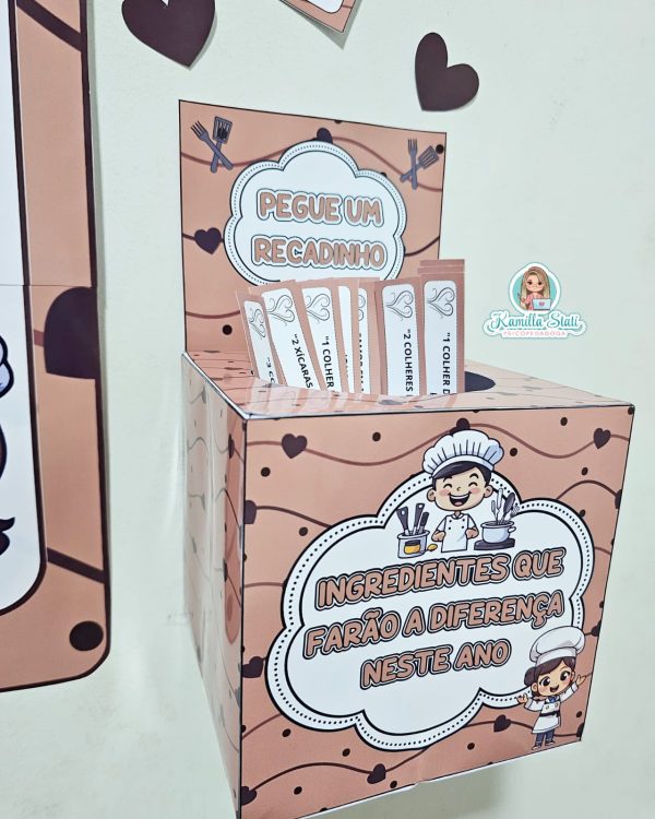Painel + kit receita de um bom professor - Imagem 5