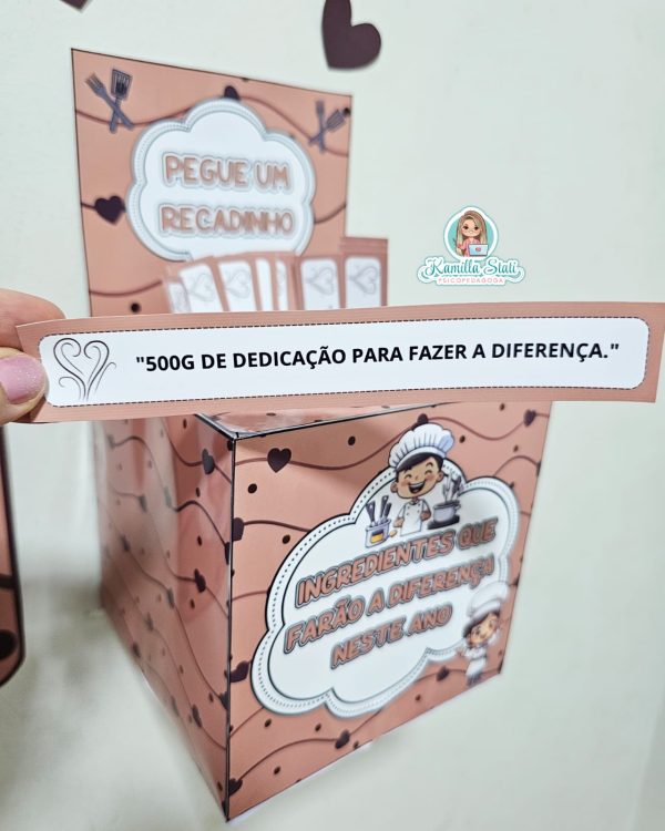 Painel + kit receita de um bom professor - Imagem 6