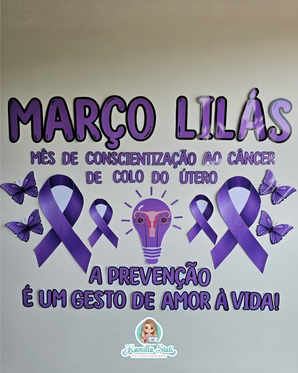 Painel Março Lilás - Imagem 3